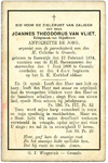  Joannes Theodorus van Vliet